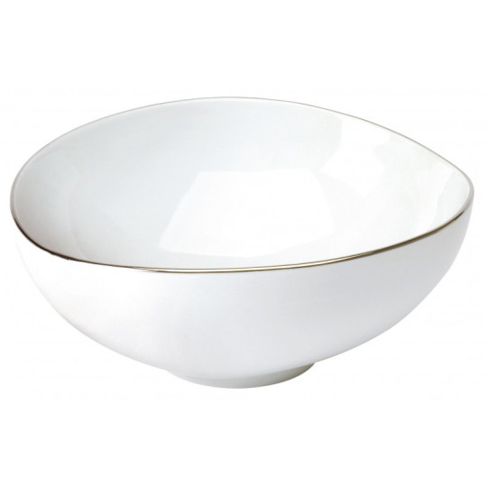 6 bols à spaghetti Galet platine Deshoulières