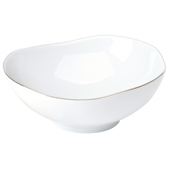 Saladier Galet platine 175cl Deshoulières
