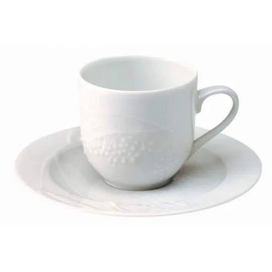 6 tasses soucoupes Promenade DESHOULIERES - 4 contenances