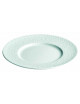 6 assiettes Aqua Apilco en porcelaine - 4 tailles