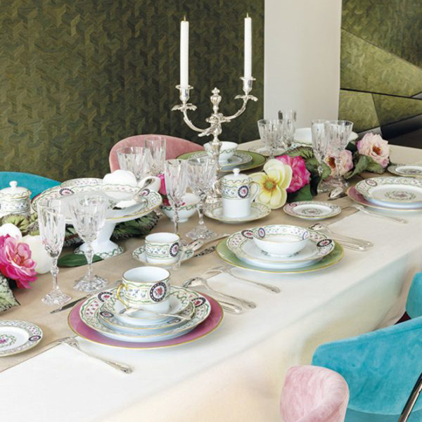 6 assiettes Louveciennes Haviland - 6 diamètres