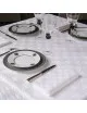 4 serviettes de table Anneaux Le Jacquard Français