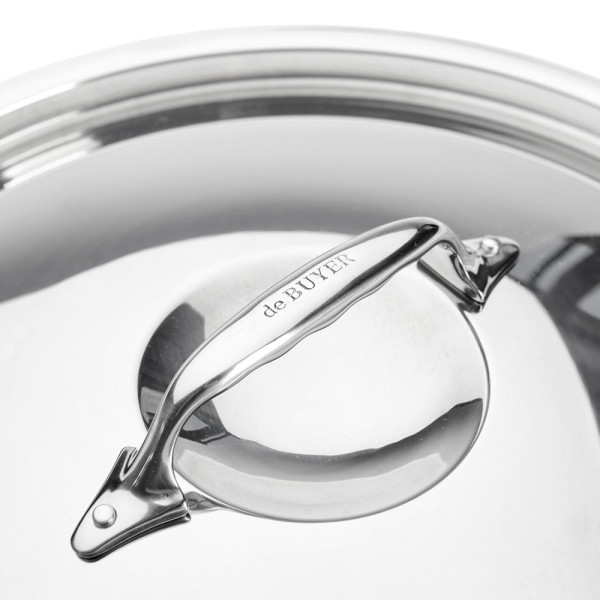 Couvercle en inox De Buyer - 6 tailles