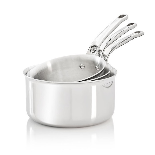 Set batterie de 3 casseroles Affinity De Buyer