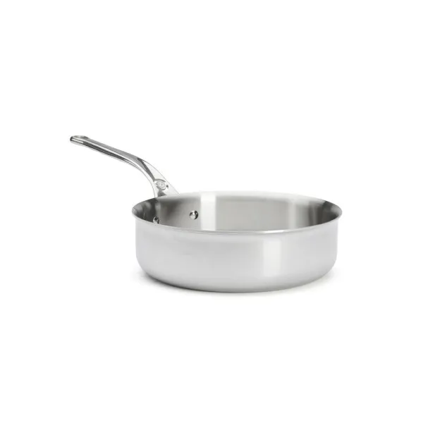 Sauteuse droite  DE BUYER Affinity en inox - 4 tailles