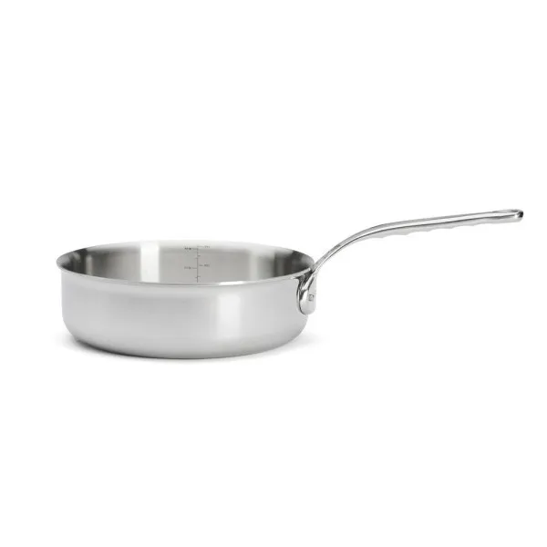 Sauteuse droite  DE BUYER Affinity en inox - 4 tailles