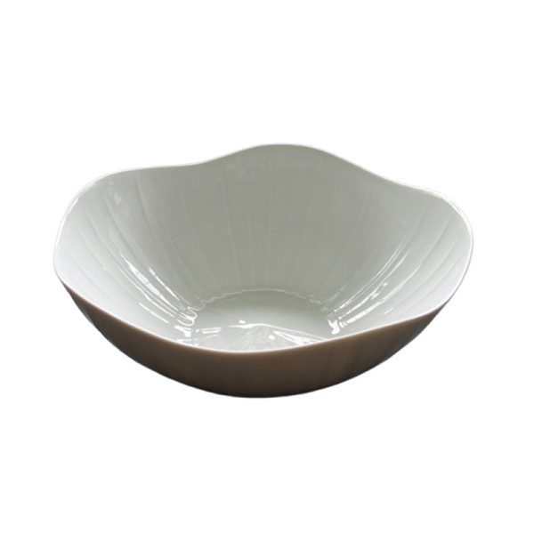 Saladier Lotus porcelaine Jacques Pergay