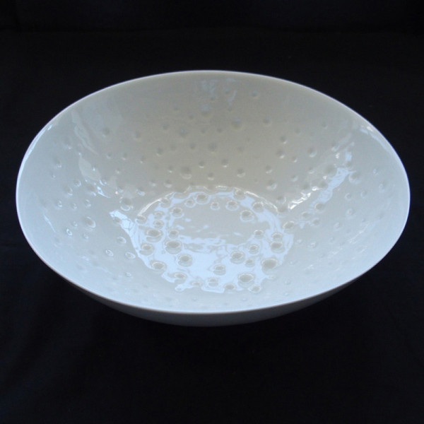 Saladier Corail porcelaine Jacques Pergay
