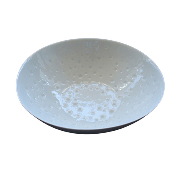 Saladier Corail porcelaine Jacques Pergay
