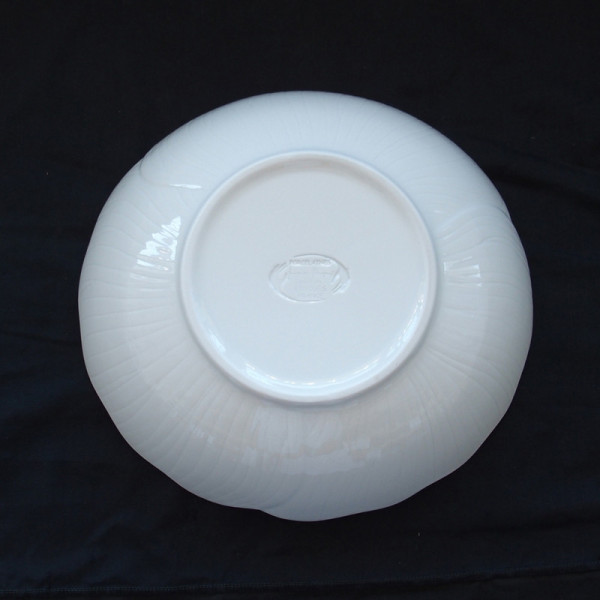 Saladier Gingko porcelaine Jacques Pergay