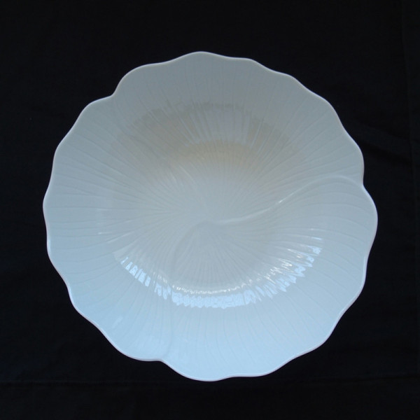 Saladier Gingko porcelaine Jacques Pergay