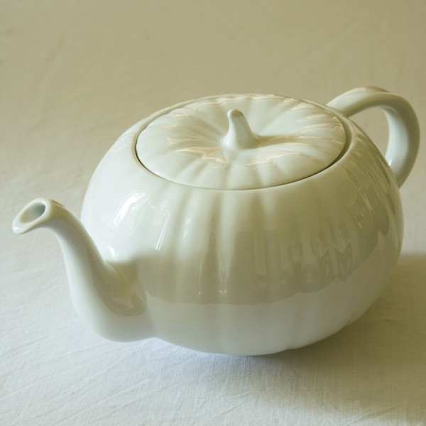 Théière Citrouille porcelaine Jacques Pergay