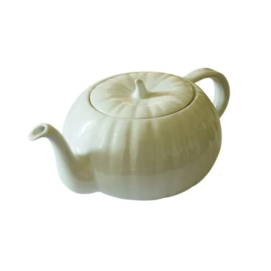 Théière Citrouille porcelaine Jacques Pergay