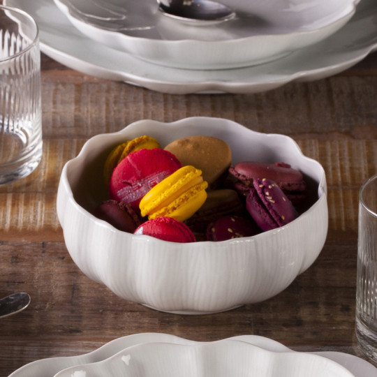 6 bols Citrouille porcelaine Jacques Pergay