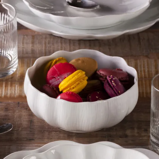 6 bols Citrouille porcelaine Jacques Pergay