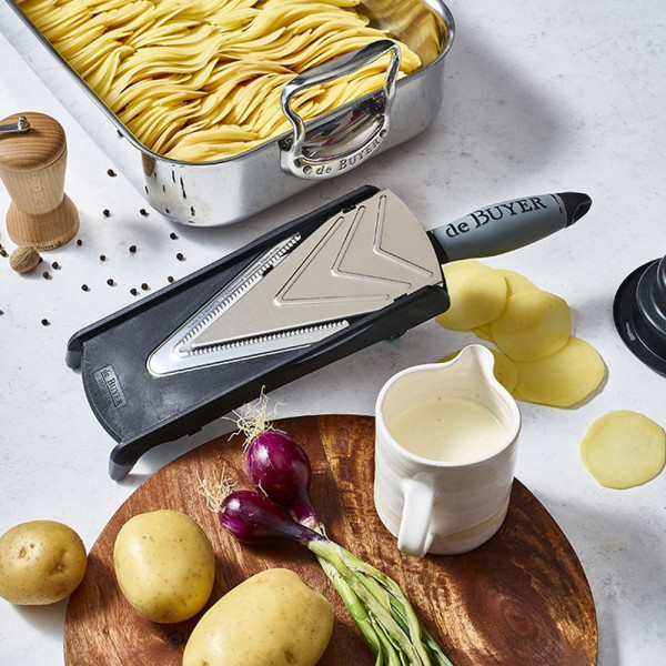 Mandoline coupe tranches Kobra de Buyer - 2 coloris