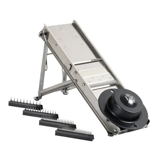 Mandoline super pro Bron Coucke Louis Tellier en inox