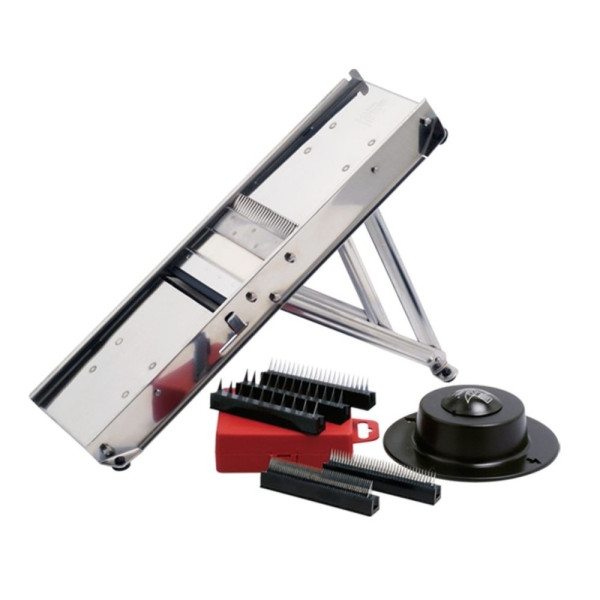 Mandoline super pro Bron Coucke Louis Tellier en inox