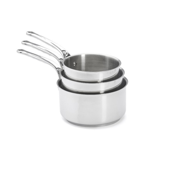 Set batterie de 3 casseroles Milady De Buyer