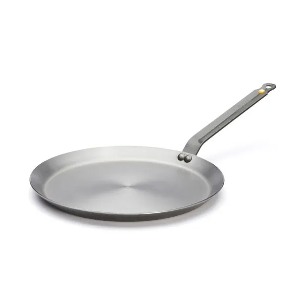 Poêle à crêpes DE BUYER Mineral B en acier - 3 tailles