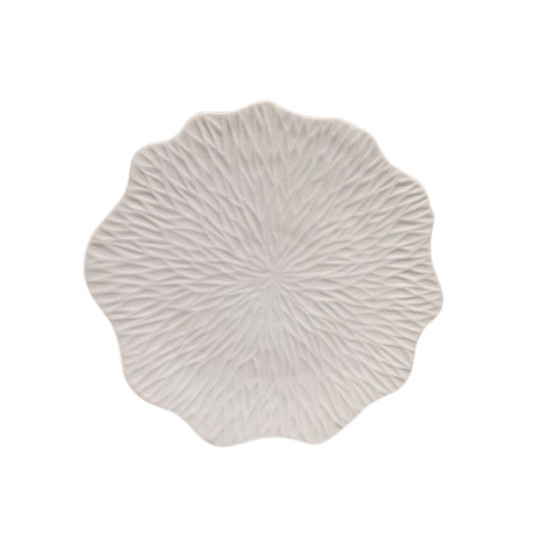 6 assiettes Smock porcelaine Jacques Pergay - 6 tailles
