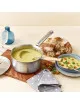Set batterie de 3 casseroles DE BUYER Alchimy en inox