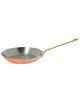 Poêle à frire inocuivre De Buyer cuivre-inox laiton - 3 tailles