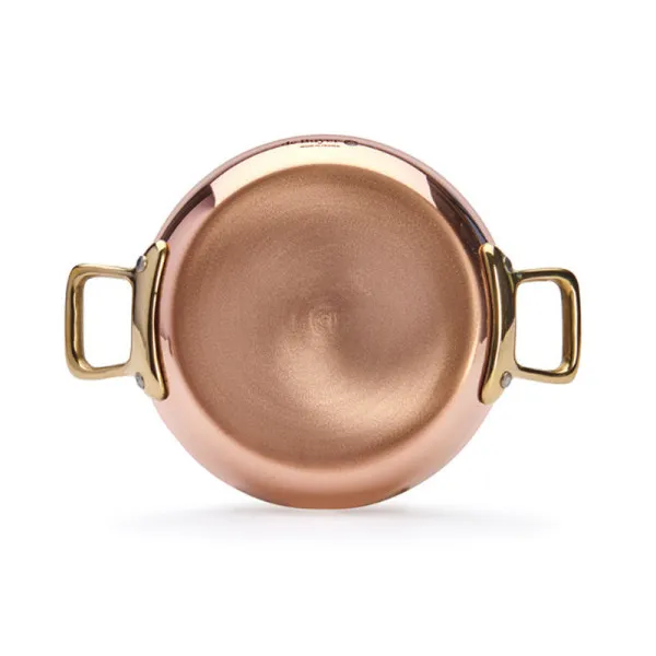 Plat à four rond Inocuivre De Buyer cuivre-inox laiton - 4 tailles