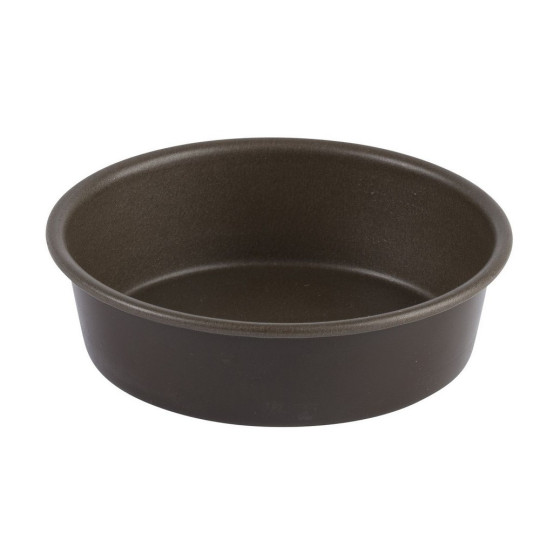 Moule à manqué rond uni bordé 24cm antiadhérent GOBEL