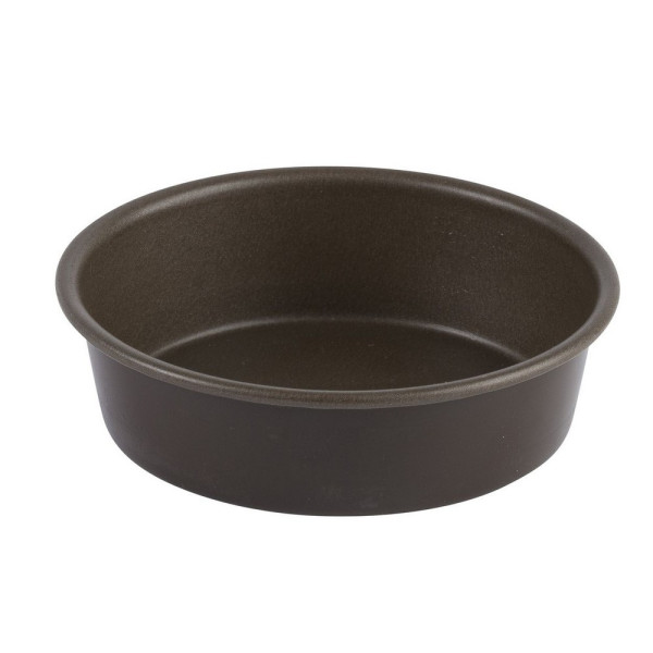 Moule à manqué rond uni bordé 24cm antiadhérent GOBEL