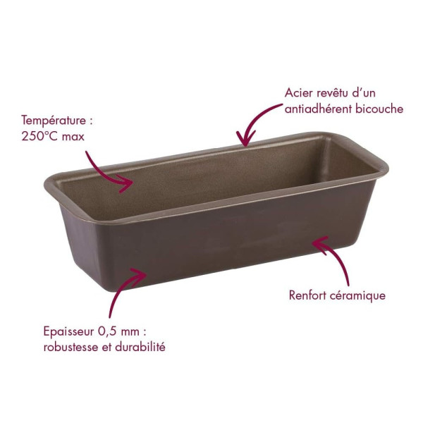 Cake embouti 26cm antiadhérent GOBEL