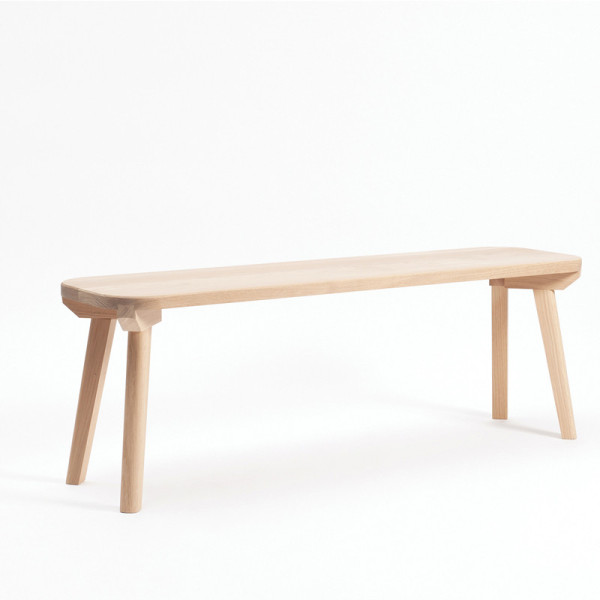 Banc Aronde Drugeot Manufacture chêne massif - 3 tailles