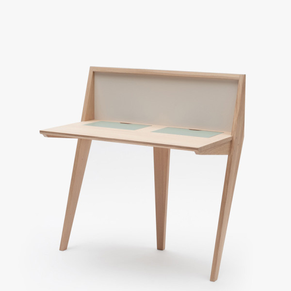 Bureau Compas Drugeot Manufacture chêne massif - 14 coloris