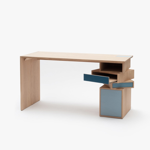 Bureau Empil Drugeot Manufacture chêne massif - 14 coloris