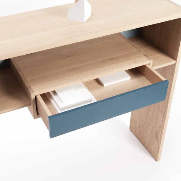 Console Mixage Drugeot Manufacture chêne massif - 14 coloris