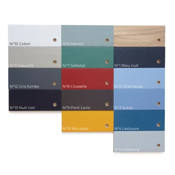 Porte-manteau SPIRALE Drugeot Manufacture chêne massif - 14 coloris