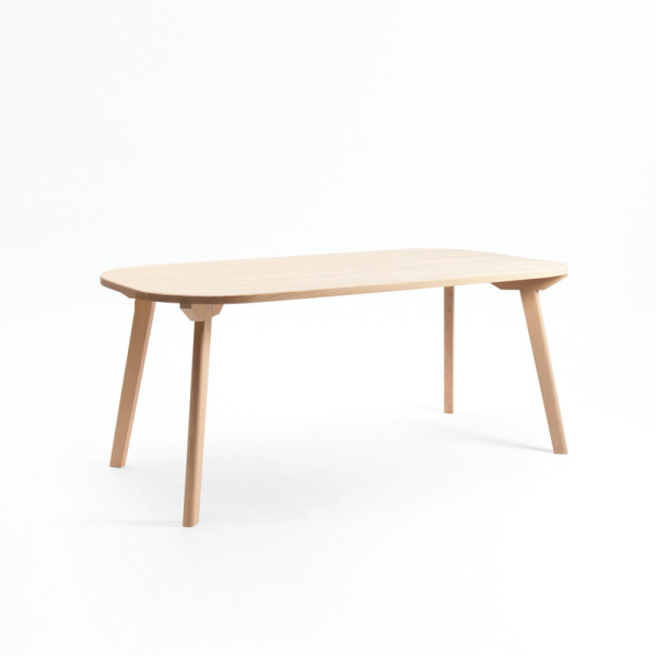 Table Aronde Drugeot Manufacture chêne massif - 3 tailles