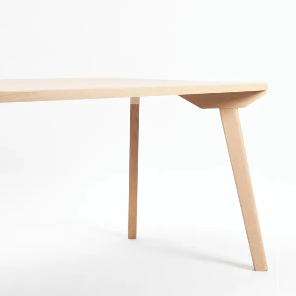 Table Aronde Drugeot Manufacture chêne massif - 3 tailles