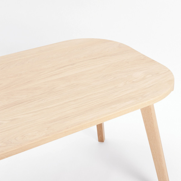 Table Aronde Drugeot Manufacture chêne massif - 3 tailles