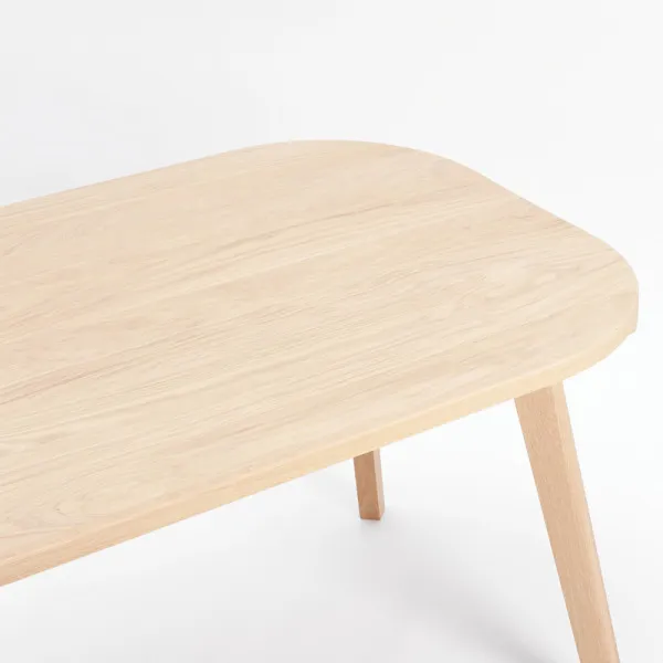 Table Aronde Drugeot Manufacture chêne massif - 3 tailles