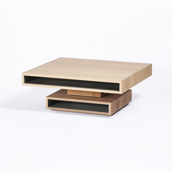 Table basse Cubocarré Drugeot Manufacture chêne massif - 14 coloris