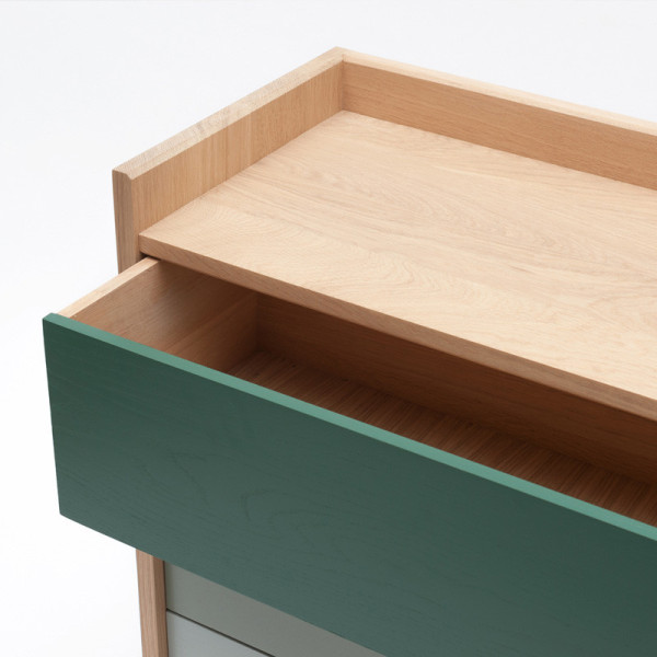 Commode Bric Drugeot Manufacture chêne massif - 14 coloris