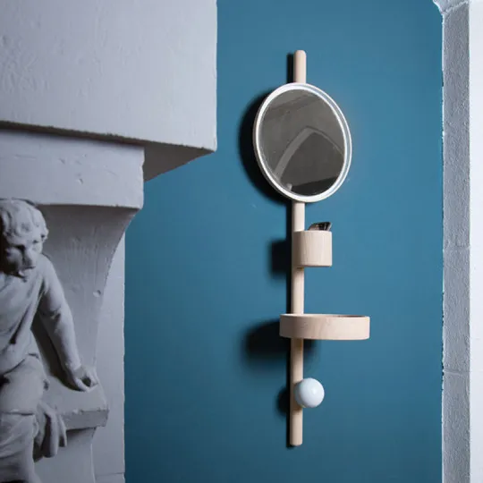 Valet étagère Satellite Drugeot Manufacture chêne massif - 14 coloris