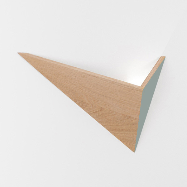 Lampe applique Flèche Drugeot Manufacture chêne massif - 14 coloris