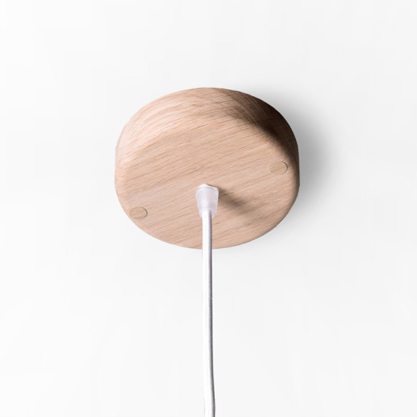 Lampe suspension Nébuleuse Drugeot Manufacture chêne massif - 14 coloris