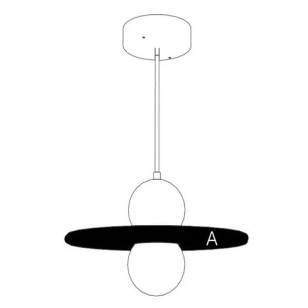 Lampe suspension Nébuleuse Drugeot Manufacture chêne massif - 14 coloris