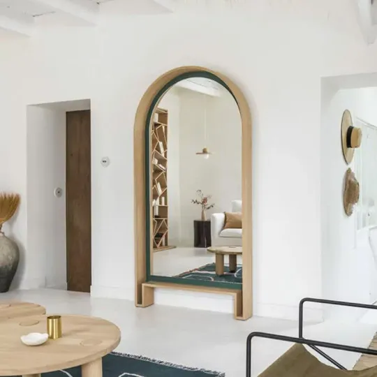 Miroir Bipède Drugeot Manufacture chêne massif - 14 coloris