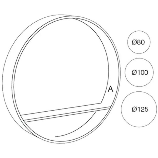 Miroir-console Drugeot Manufacture chêne massif - 3 tailles 14 coloris