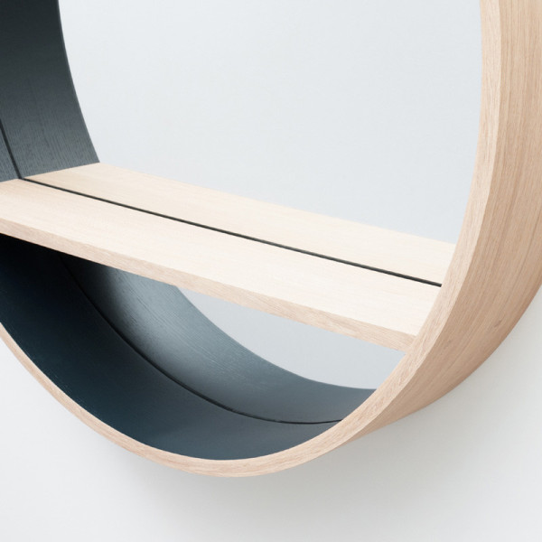 Miroir-console Drugeot Manufacture chêne massif - 3 tailles 14 coloris