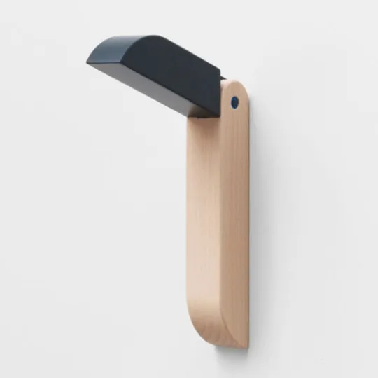 Patère Toucan Drugeot Manufacture chêne massif - 5 coloris